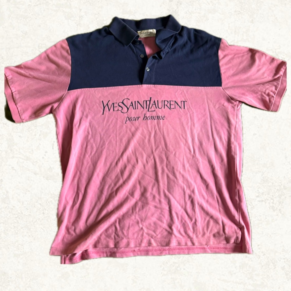 Yves Saint Laurent “Homme” Polo Shirt - Large